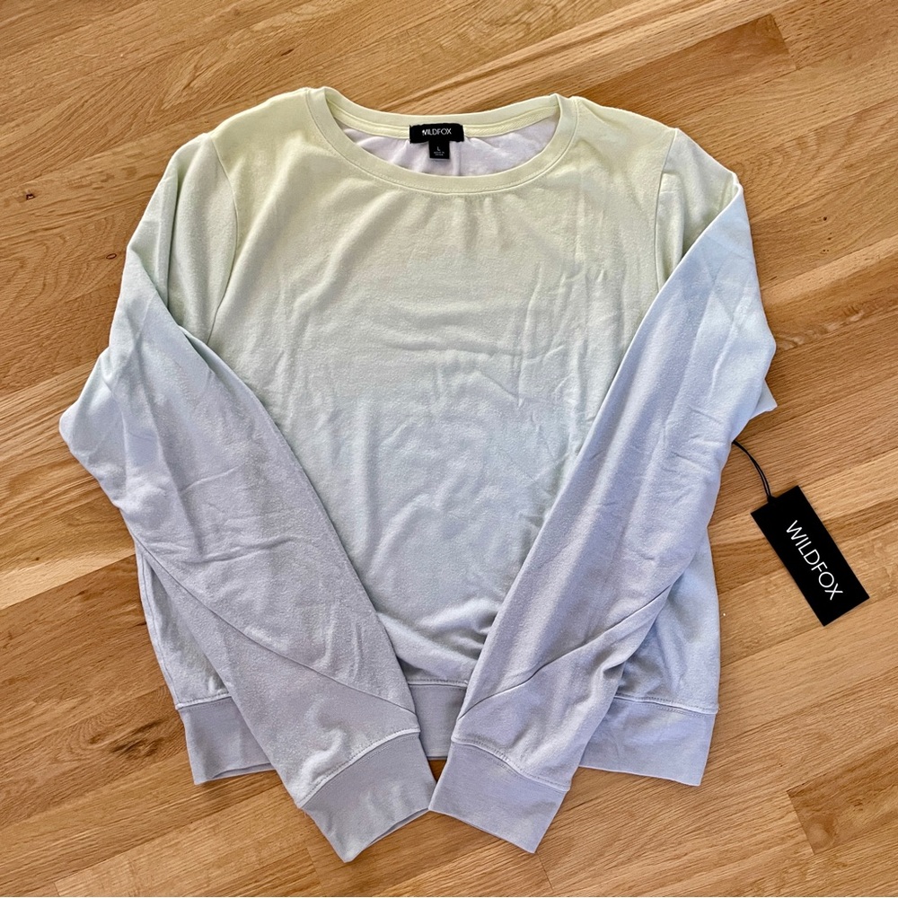 Wildfox Shore Ombre Sweatshirt Sweater